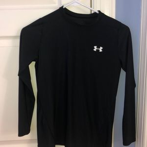 Youth XL Under Armor Black Longsleeve Under Armour Shirt